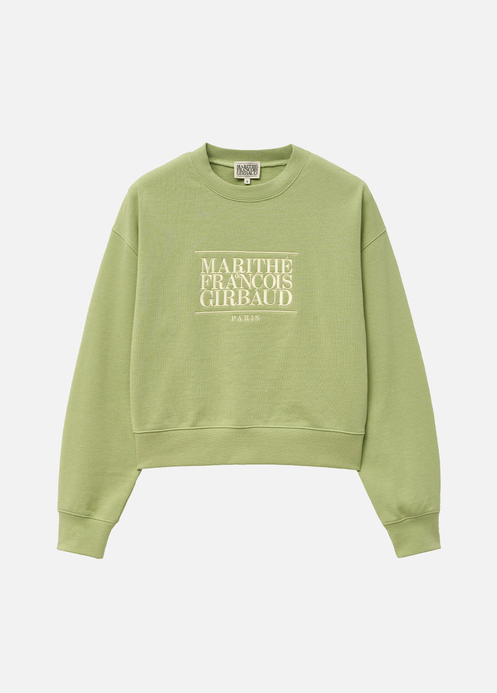 W CLASSIC LOGO CROP SWEATSHIRT