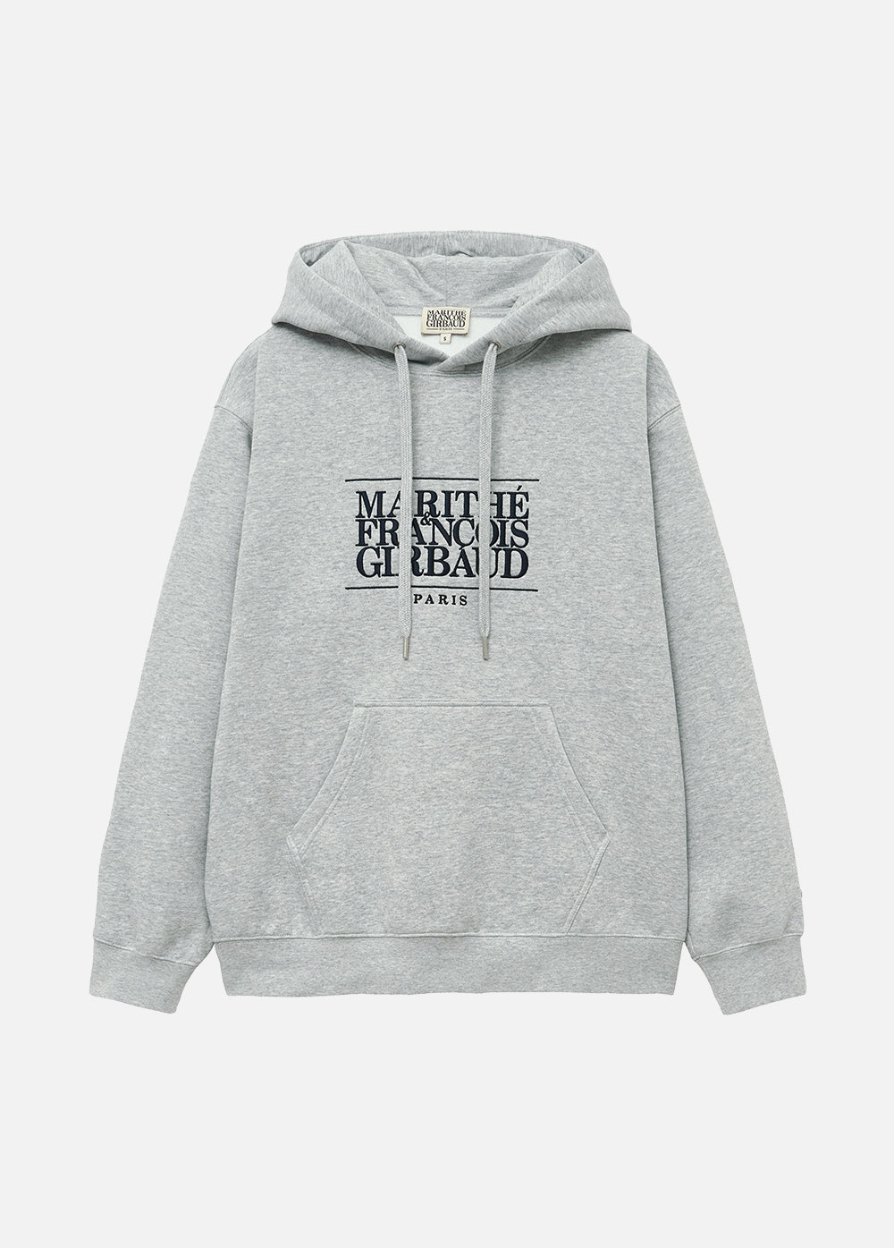 CLASSIC LOGO EMBROIDERY HOODIE (BRUSHED)