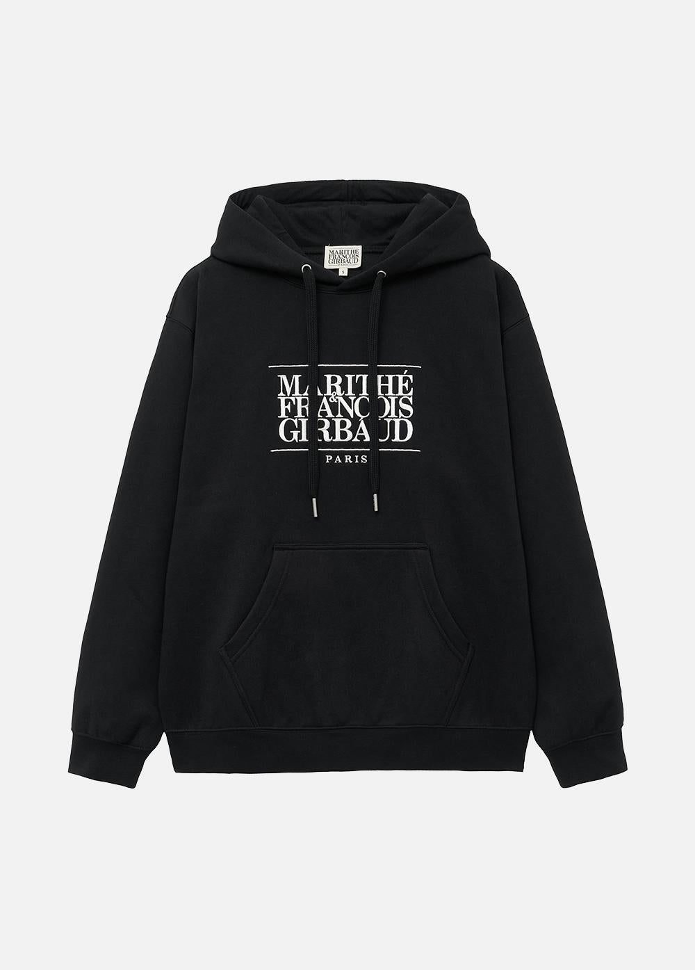 CLASSIC LOGO EMBROIDERY HOODIE (BRUSHED)