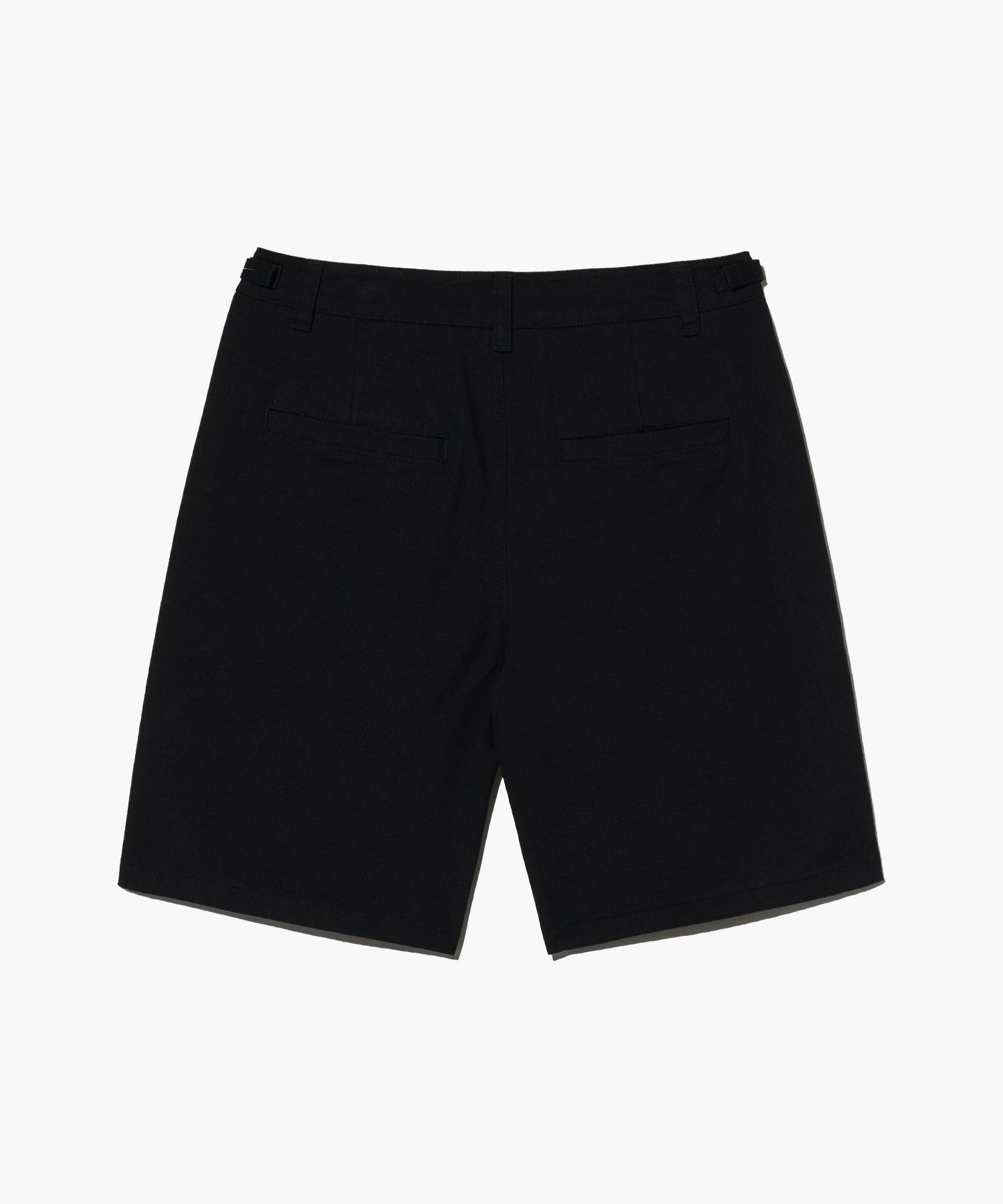 W ONE TUCK COTTON BERMUDA PANTS