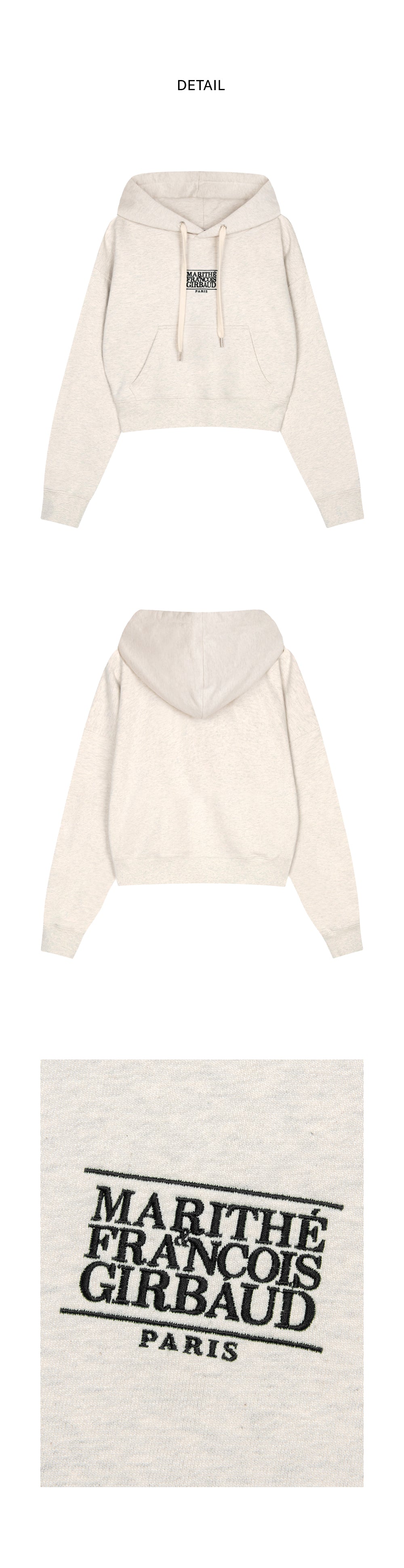 W NEW CLASSIC LOGO HOODIE