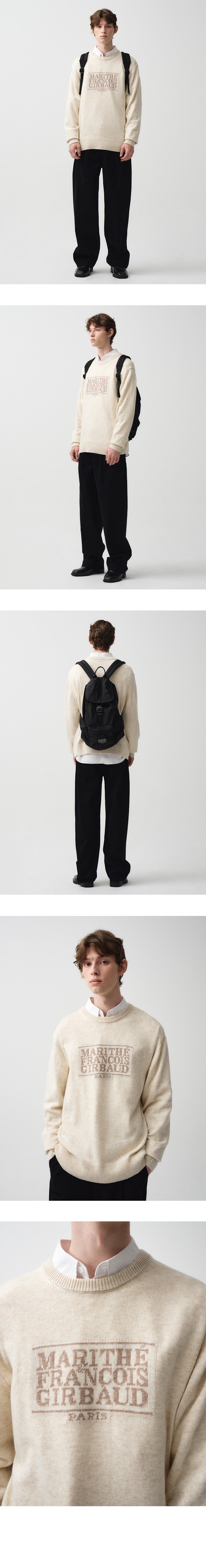 CLASSIC LOGO KNIT PULLOVER