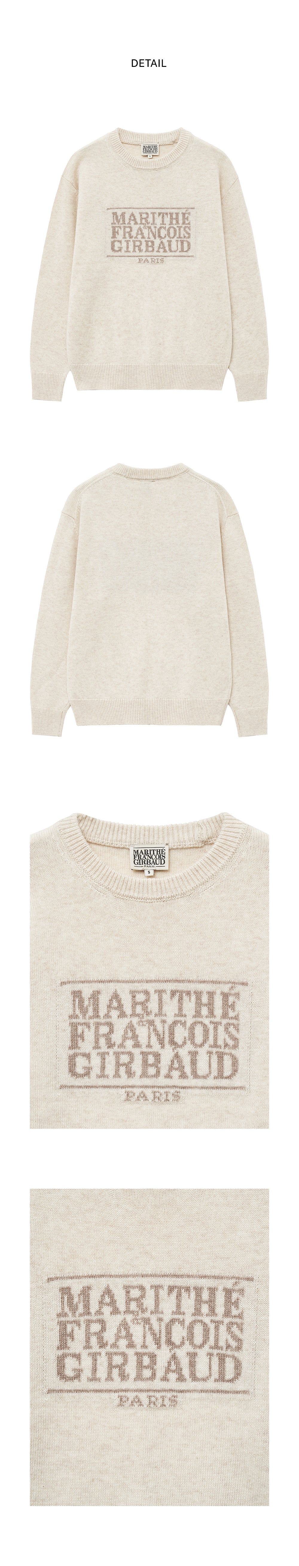 CLASSIC LOGO KNIT PULLOVER