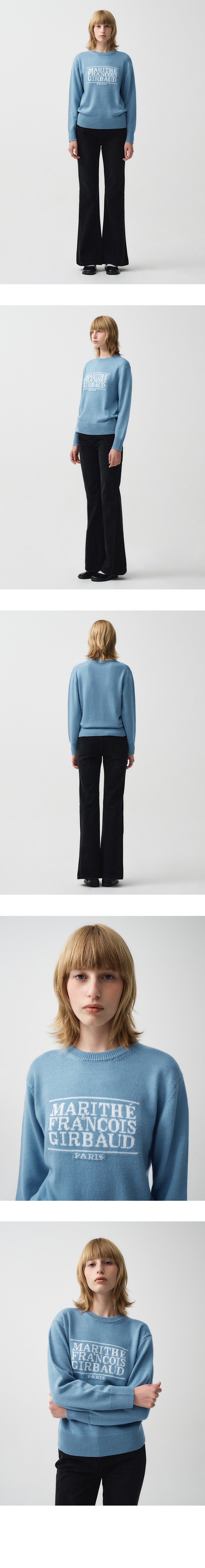 CLASSIC LOGO KNIT PULLOVER