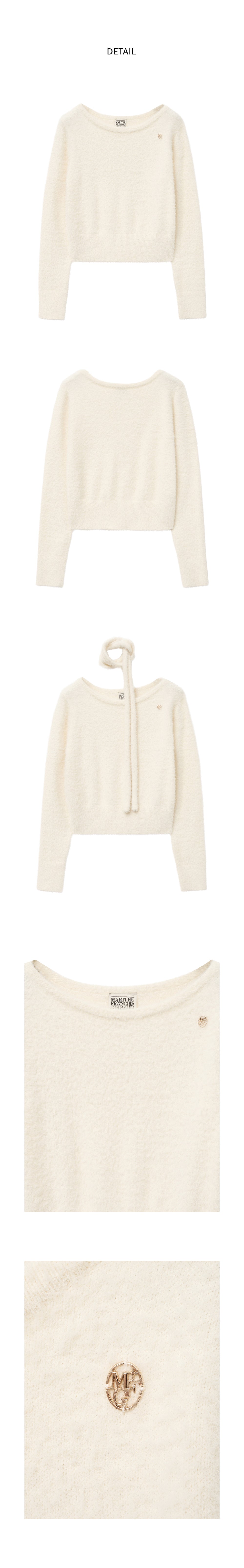 W MUFFLER SET- SWEATER