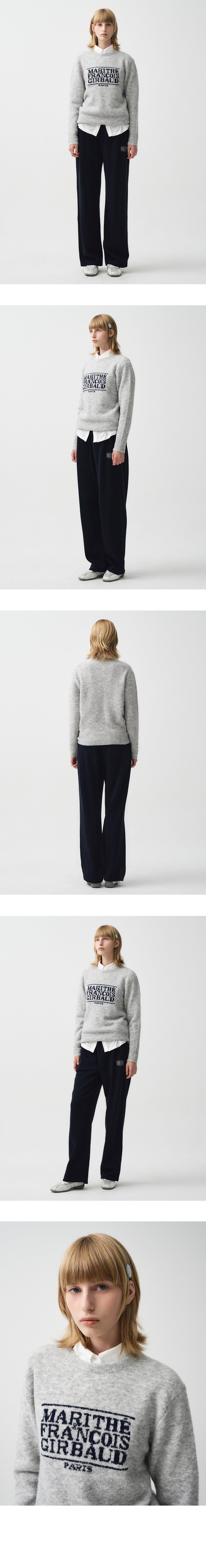 BOUCLE CLASSIC LOGO SWEATER