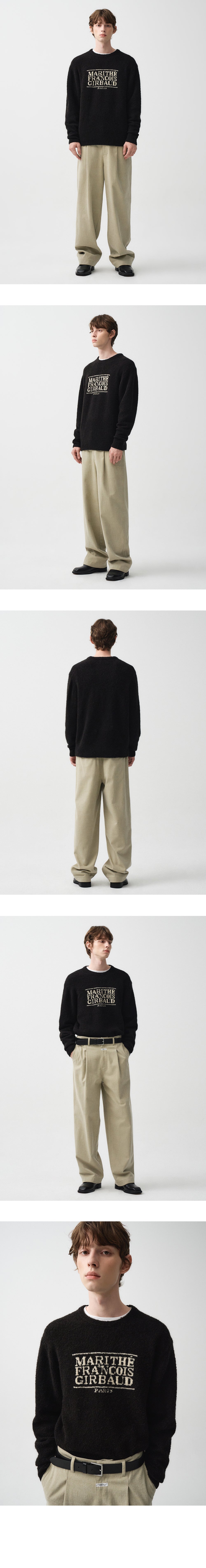 BOUCLE CLASSIC LOGO SWEATER