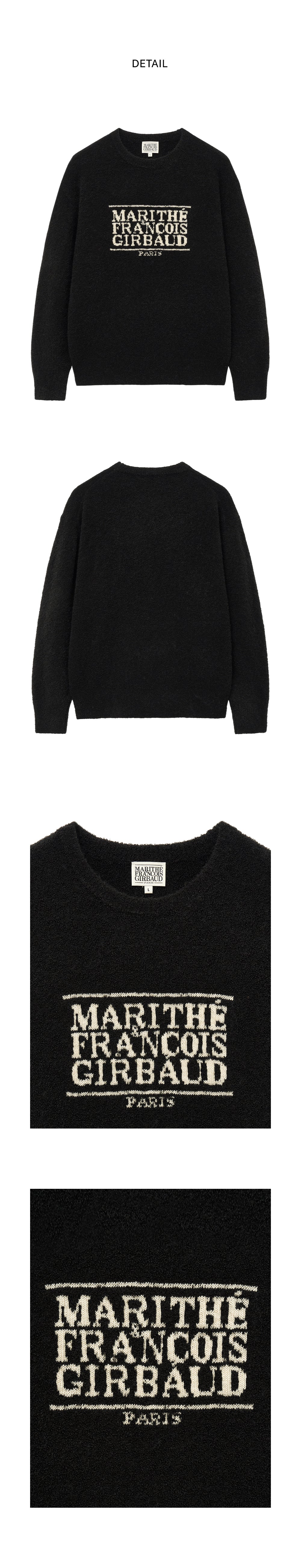 BOUCLE CLASSIC LOGO SWEATER