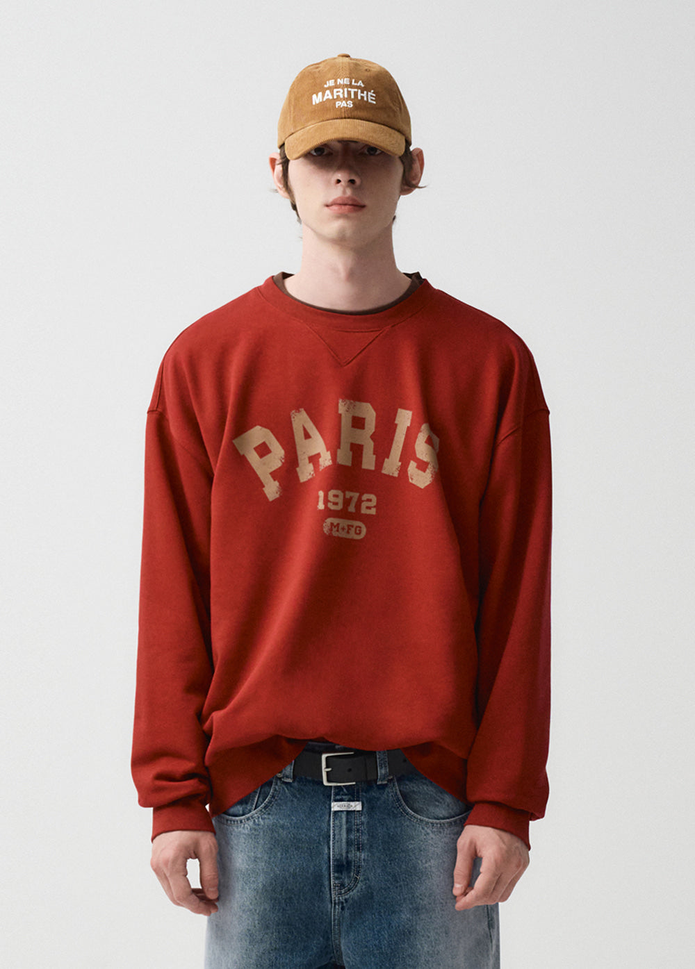 PARIS OVERSIZED SWEAT SHIRT