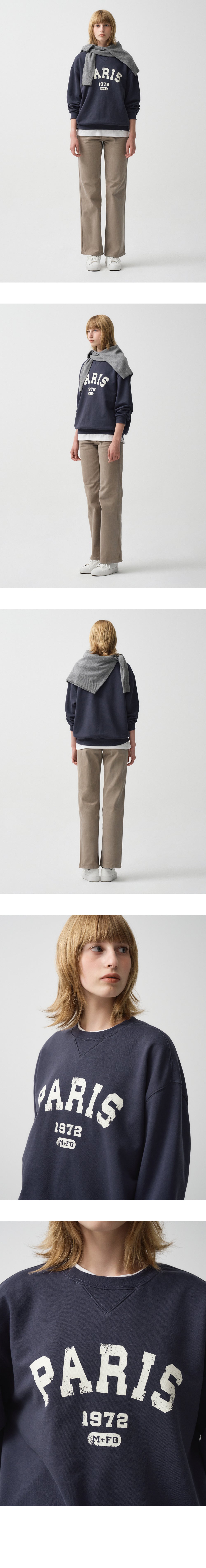 PARIS OVERSIZED SWEAT SHIRT