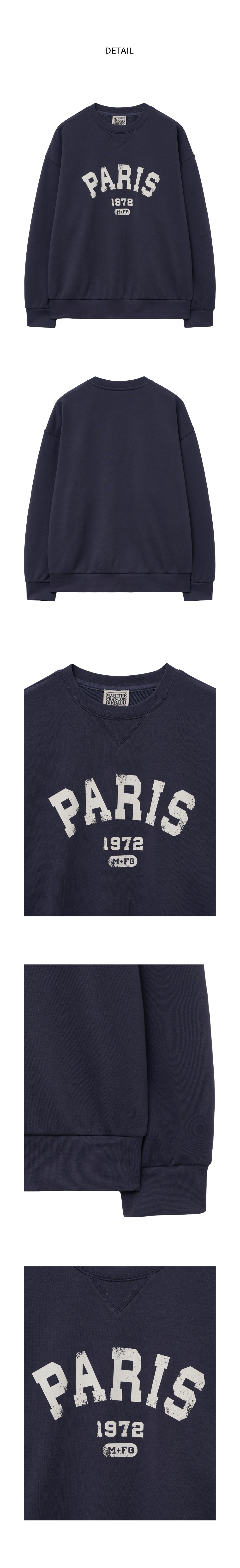 PARIS OVERSIZED SWEAT SHIRT