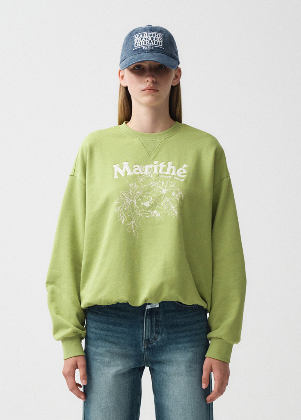 FLOWER GRAPHIC SWEATSHIRT