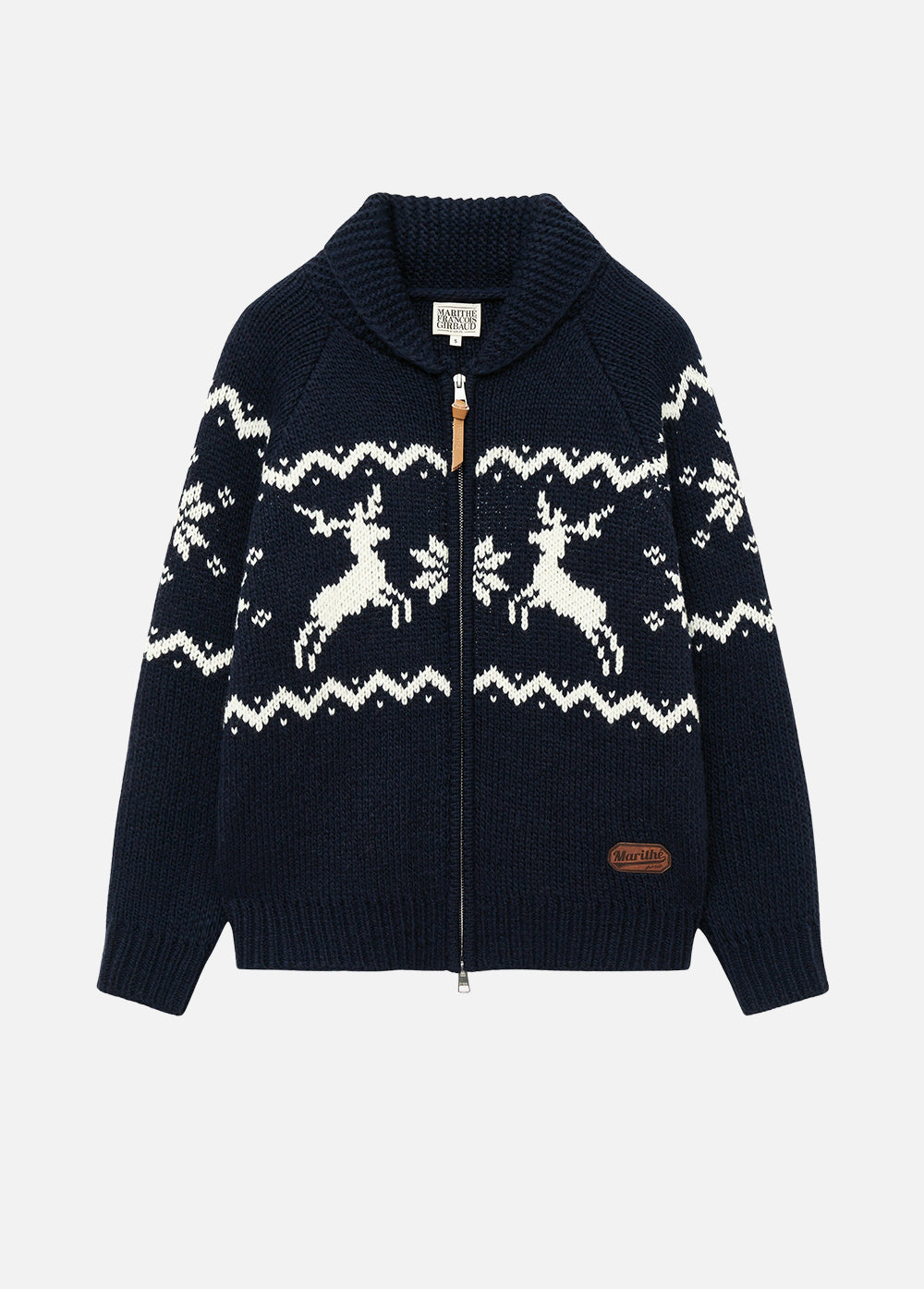 NORDIC ZIP-UP CARDIGAN