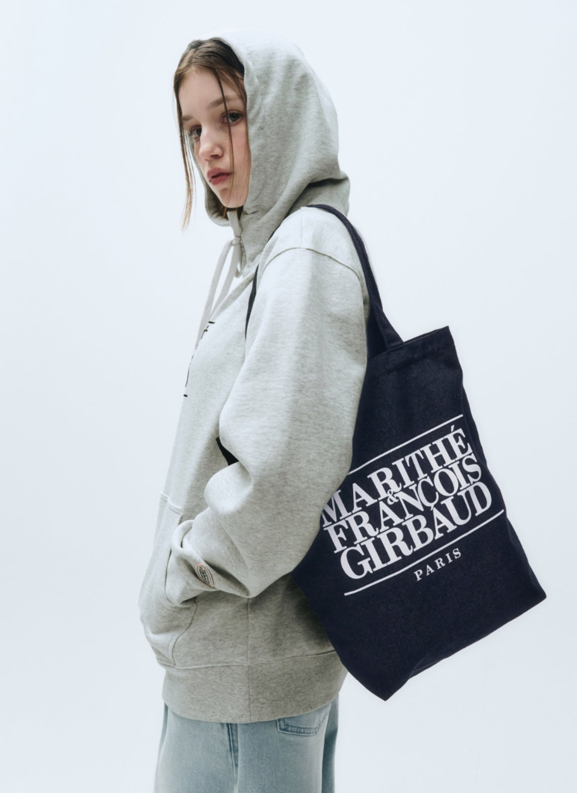 CLASSIC LOGO DENIM ECO BAG