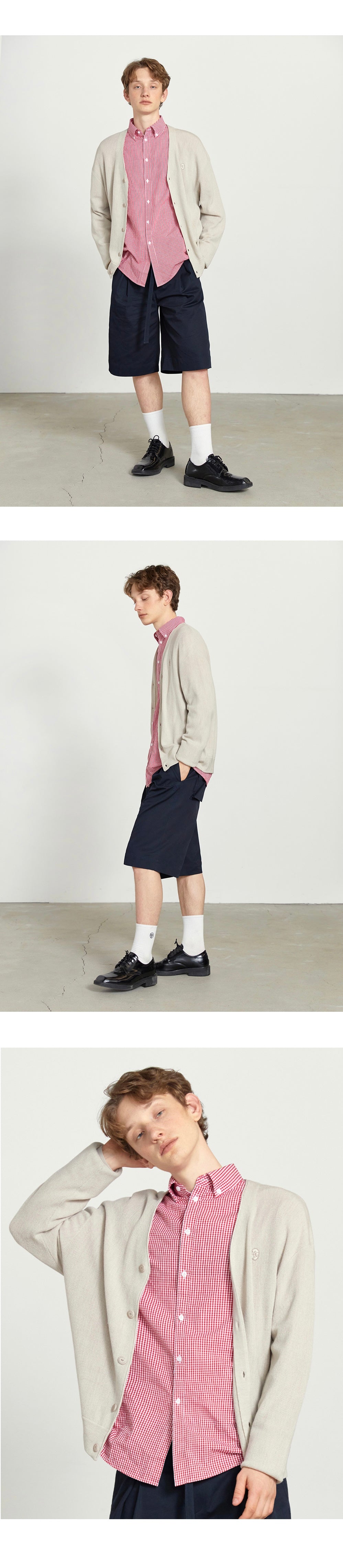 V NECK MERINO WOOL CARDIGAN