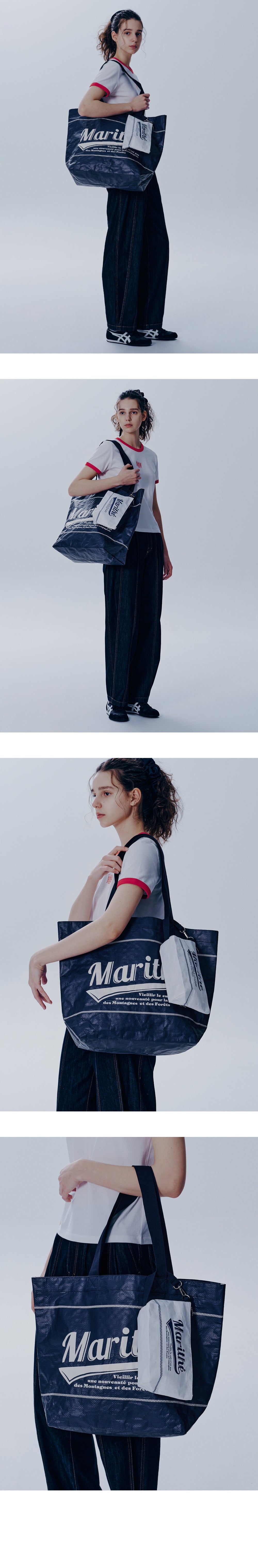 TARPAULIN BIG SHOPPER BAG