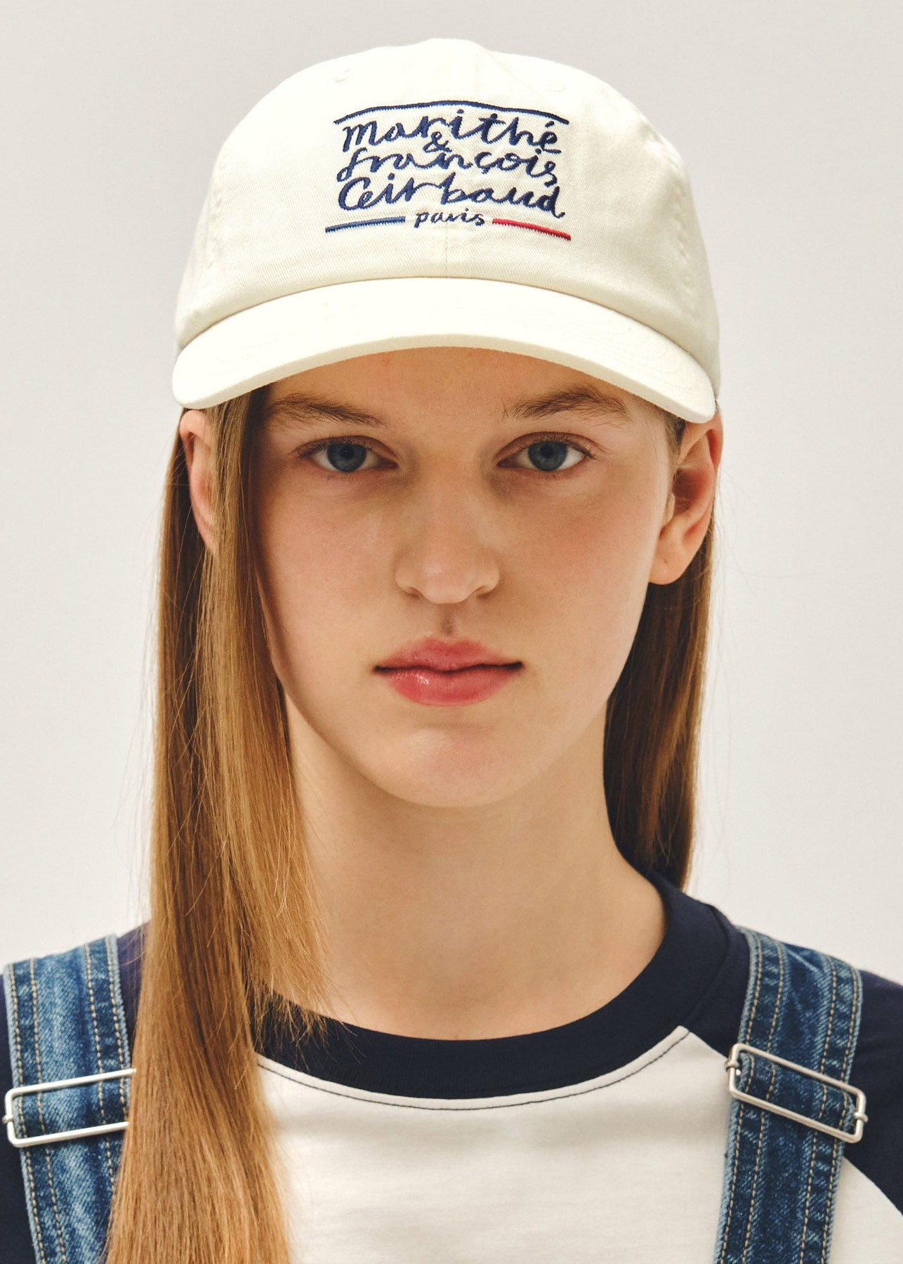 DRAWING CLASSIC LOGO FLAT BRIM CAP