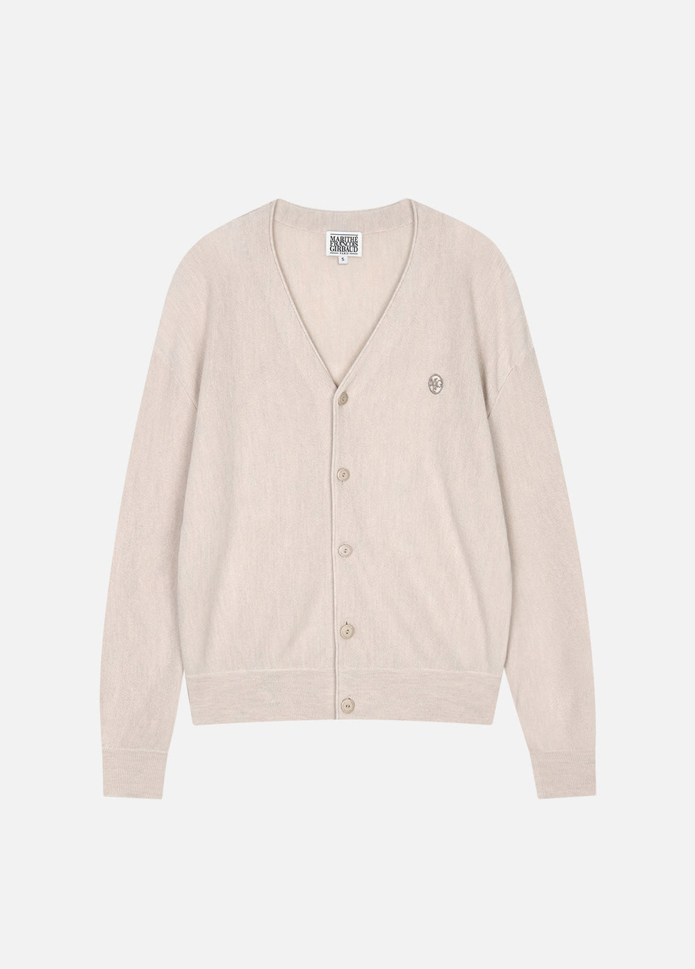 V NECK MERINO WOOL CARDIGAN