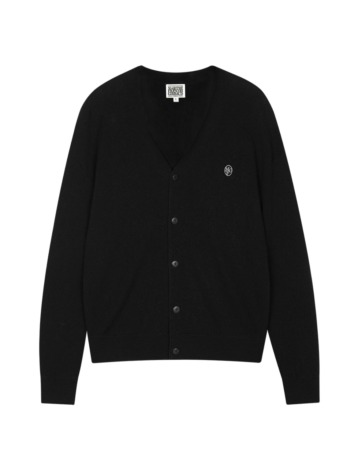 V NECK MERINO WOOL CARDIGAN