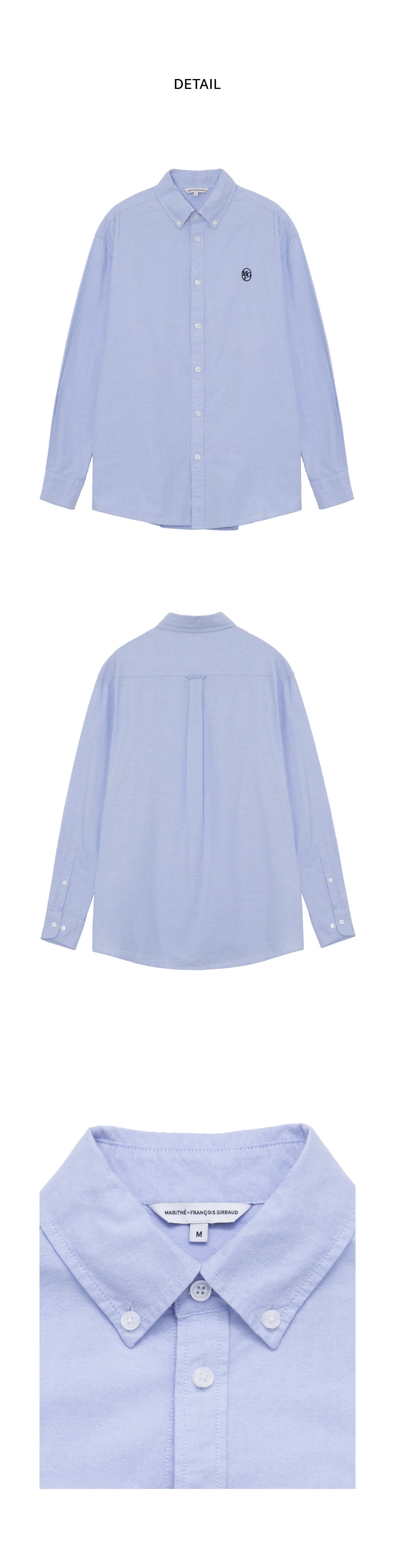 EMBROIDERY OXFORD SHIRT