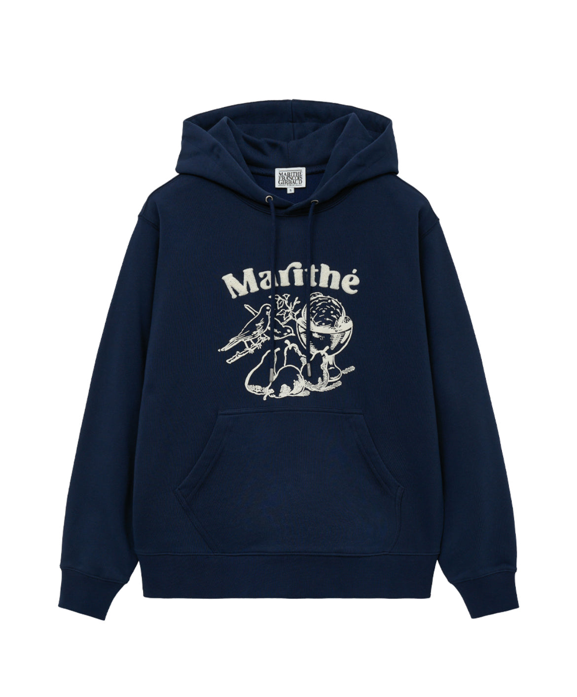 BOUCLE EMBROIDERY GRAPHIC HOODIE