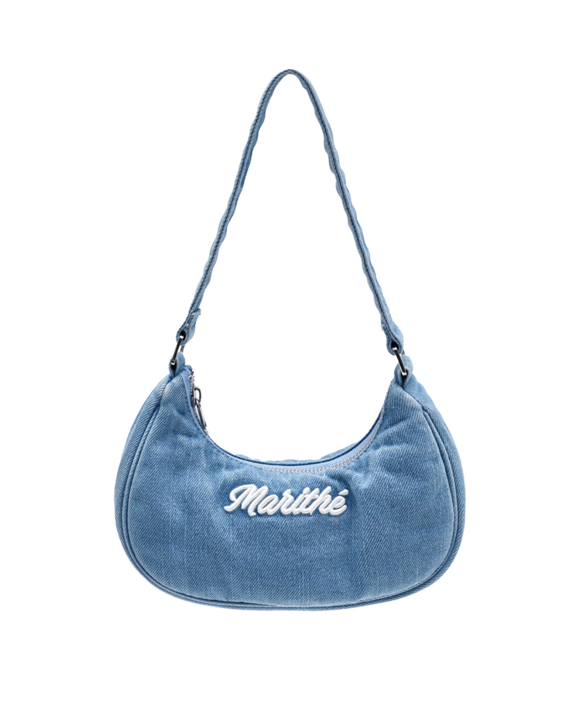 EMBROIDERY LOGO SHOULDER BAG