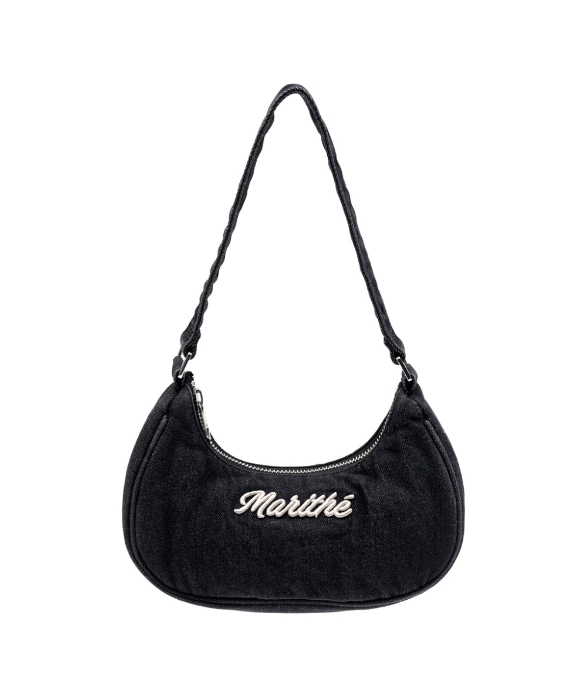EMBROIDERY LOGO SHOULDER BAG