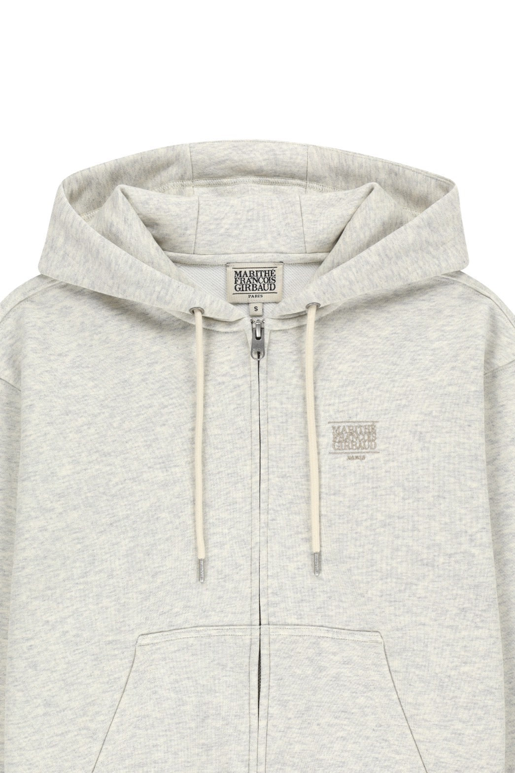 W SMALL CLASSIC LOGO HOODIE ZIPUP