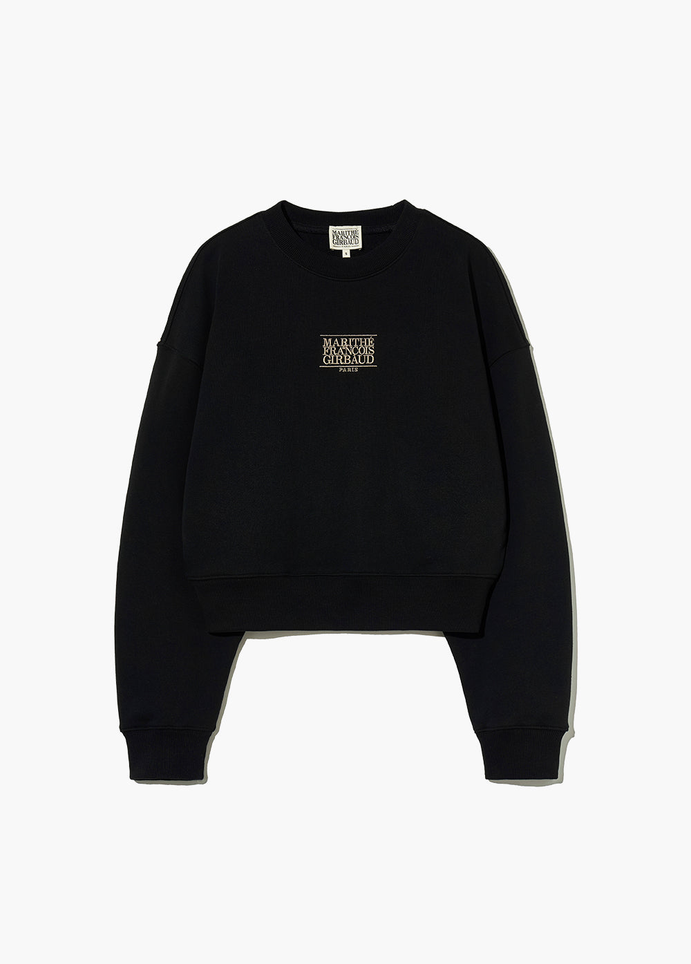 W SMALL CLASSIC LOGO CROP SWEATSHIRT