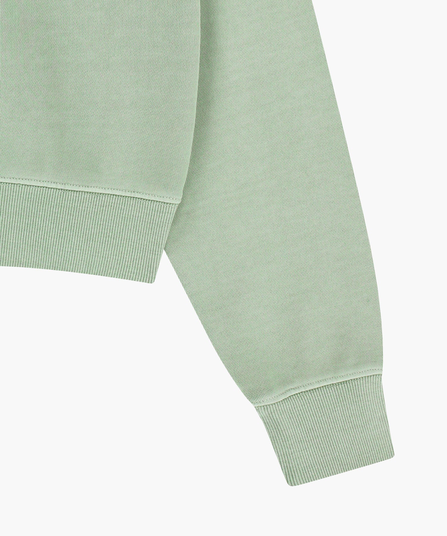 W SHADOW CLASSIC LOGO DYEING CROP HOODIE
