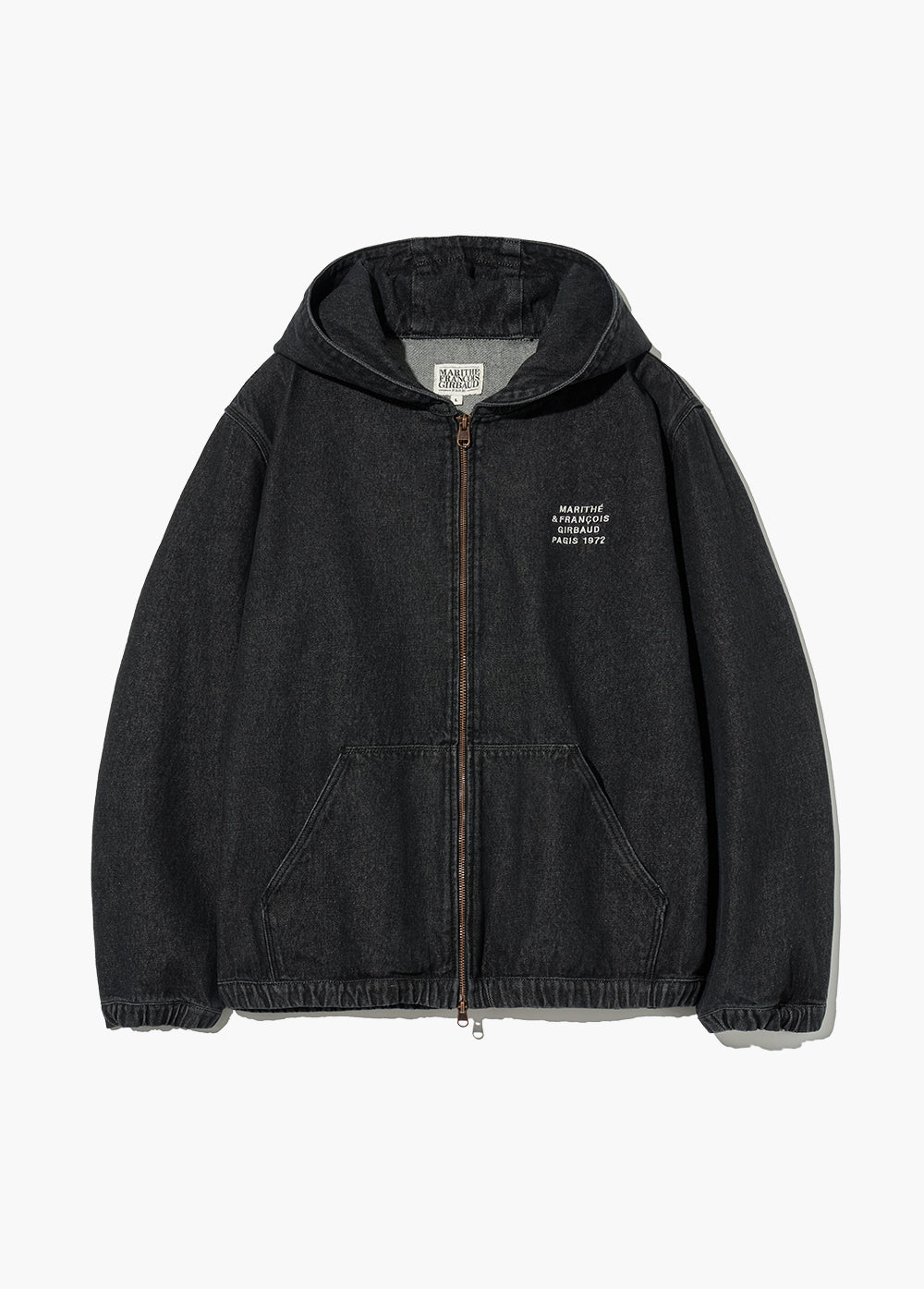 M DENIM HOODIE JACKET