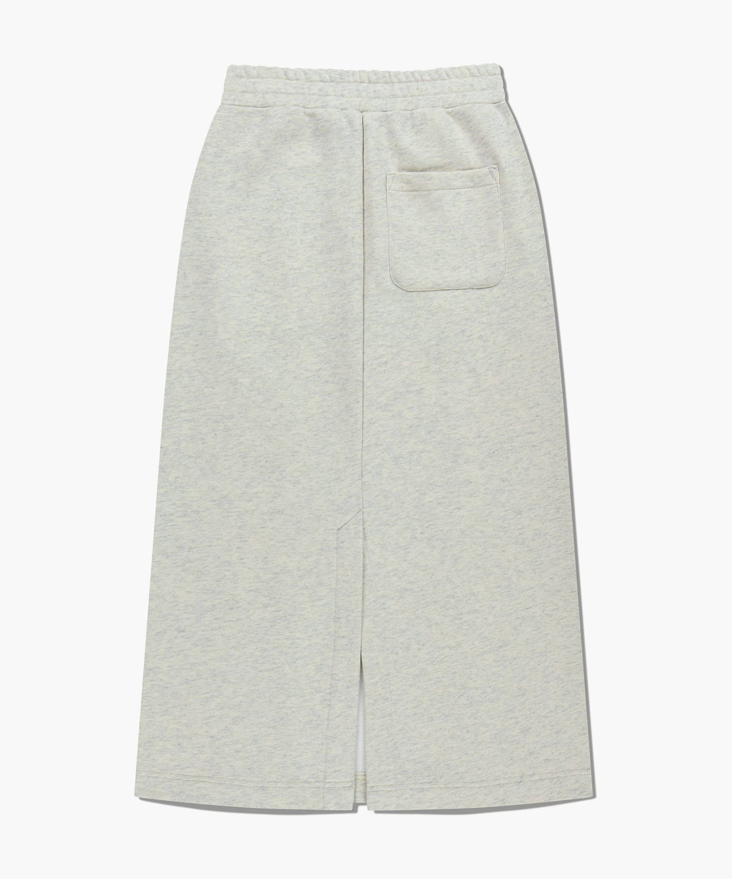 W EMBROIDERY CLASSIC LOGO SWEAT SKIRT