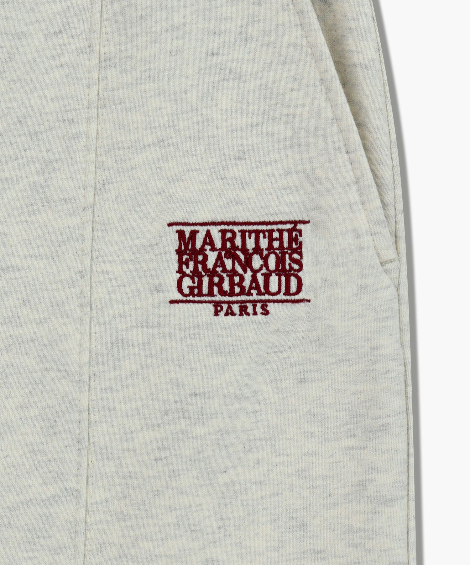 W EMBROIDERY CLASSIC LOGO SWEAT SKIRT