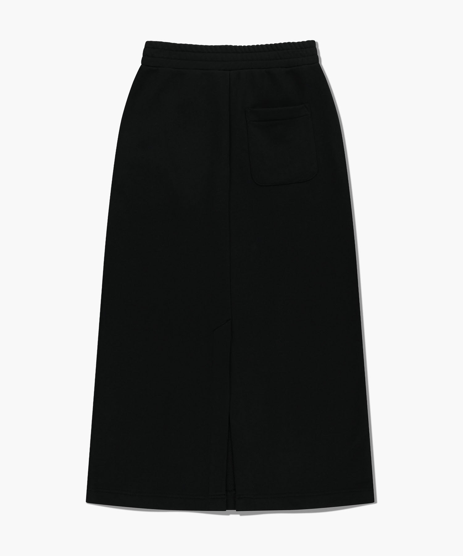 W EMBROIDERY CLASSIC LOGO SWEAT SKIRT