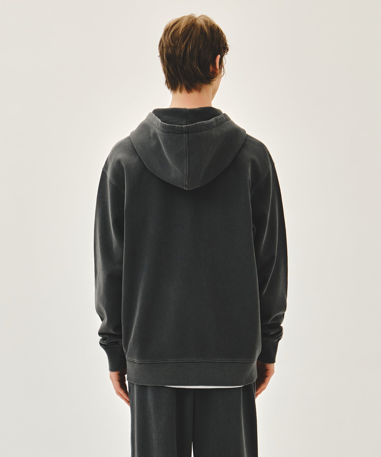 CLASSIC LOGO DYEING HOODIE ZIPUP