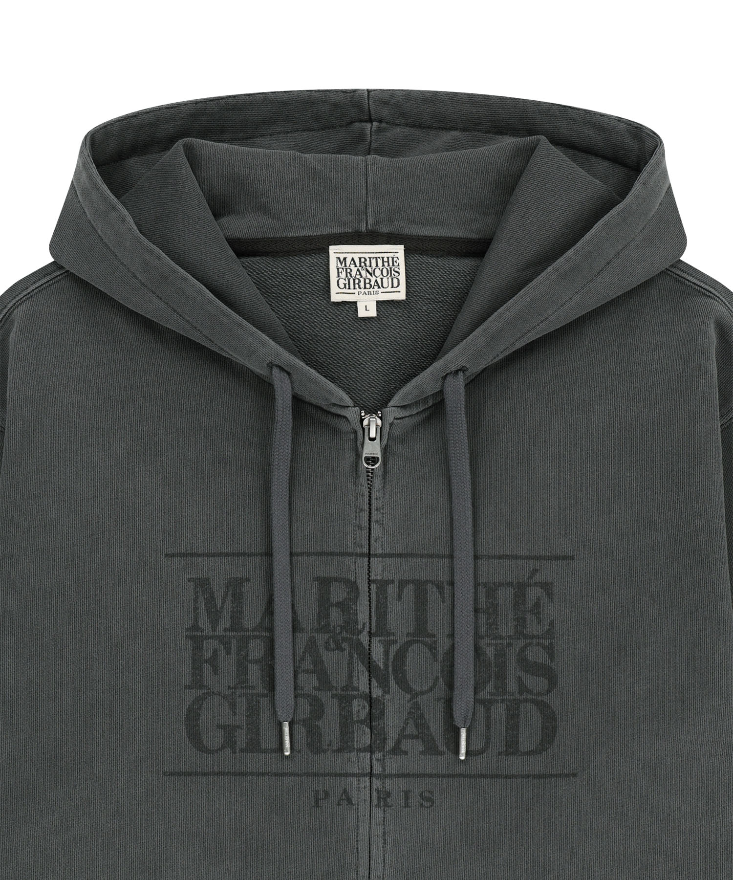 CLASSIC LOGO DYEING HOODIE ZIPUP