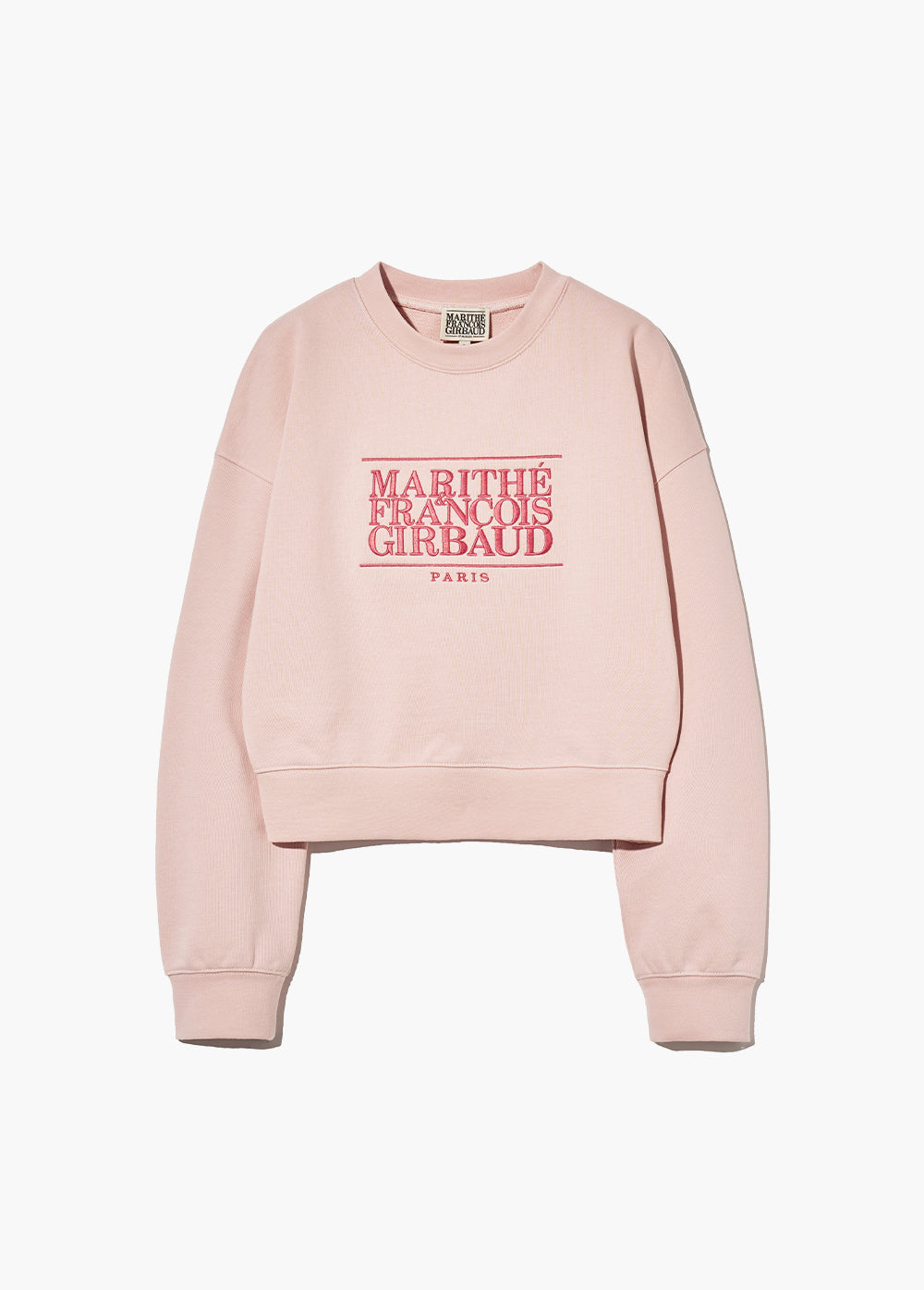 W CLASSIC LOGO CROP SWEATSHIRT