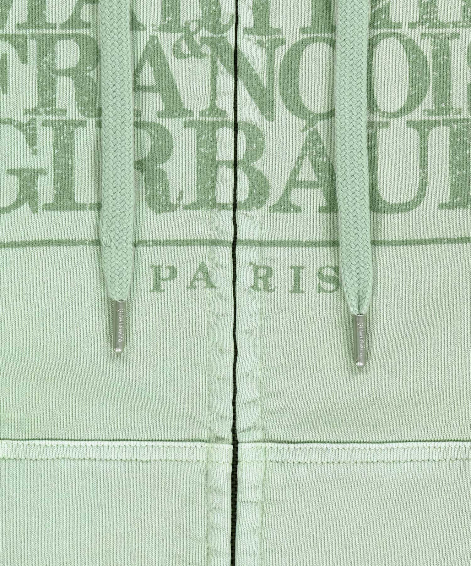 CLASSIC LOGO DYEING HOODIE ZIPUP