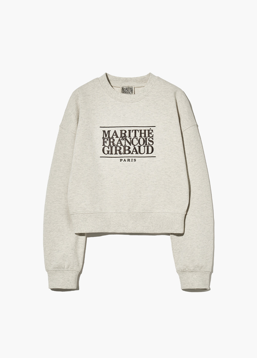 W CLASSIC LOGO CROP SWEATSHIRT