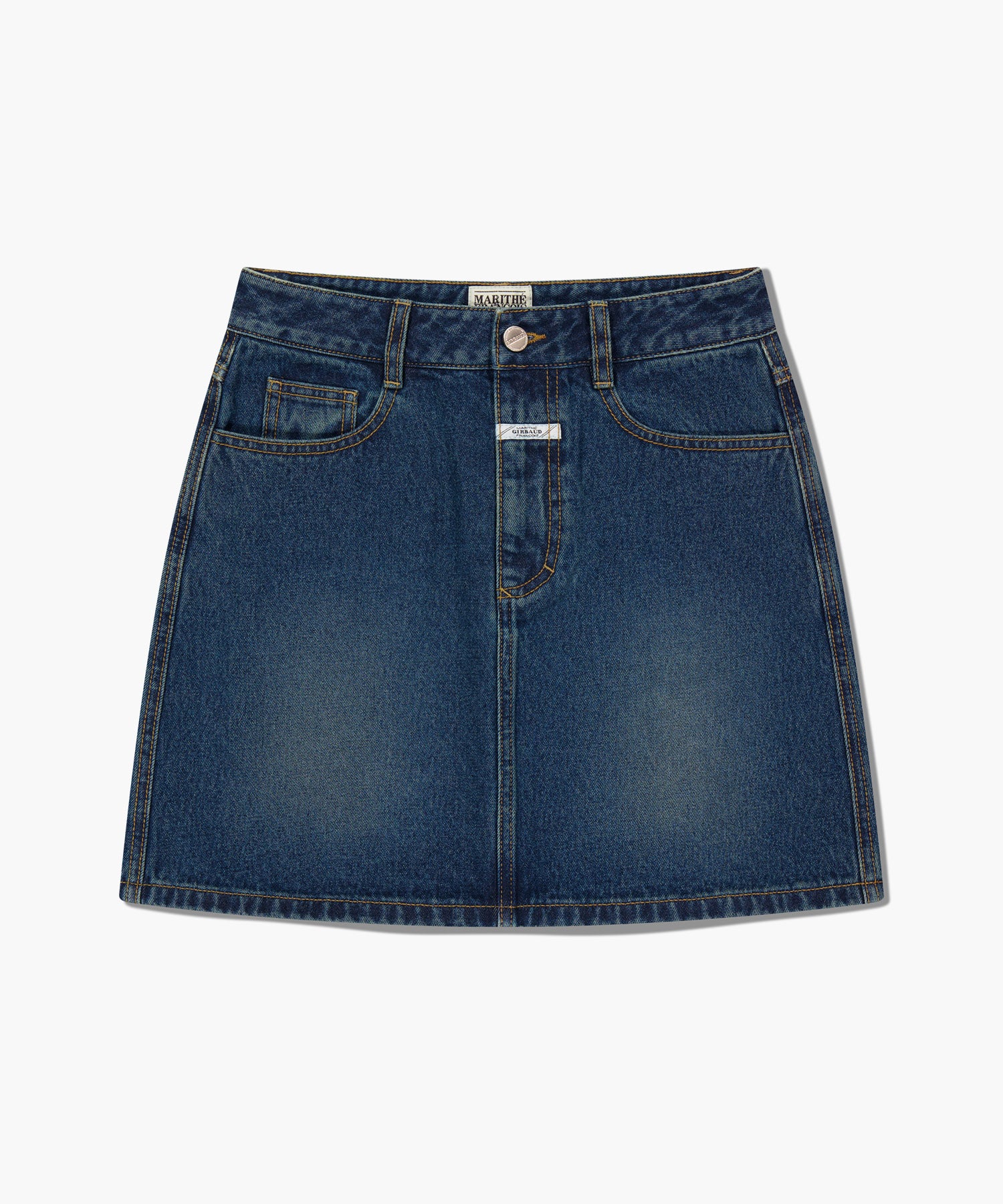 W DENIM MINI SKIRT