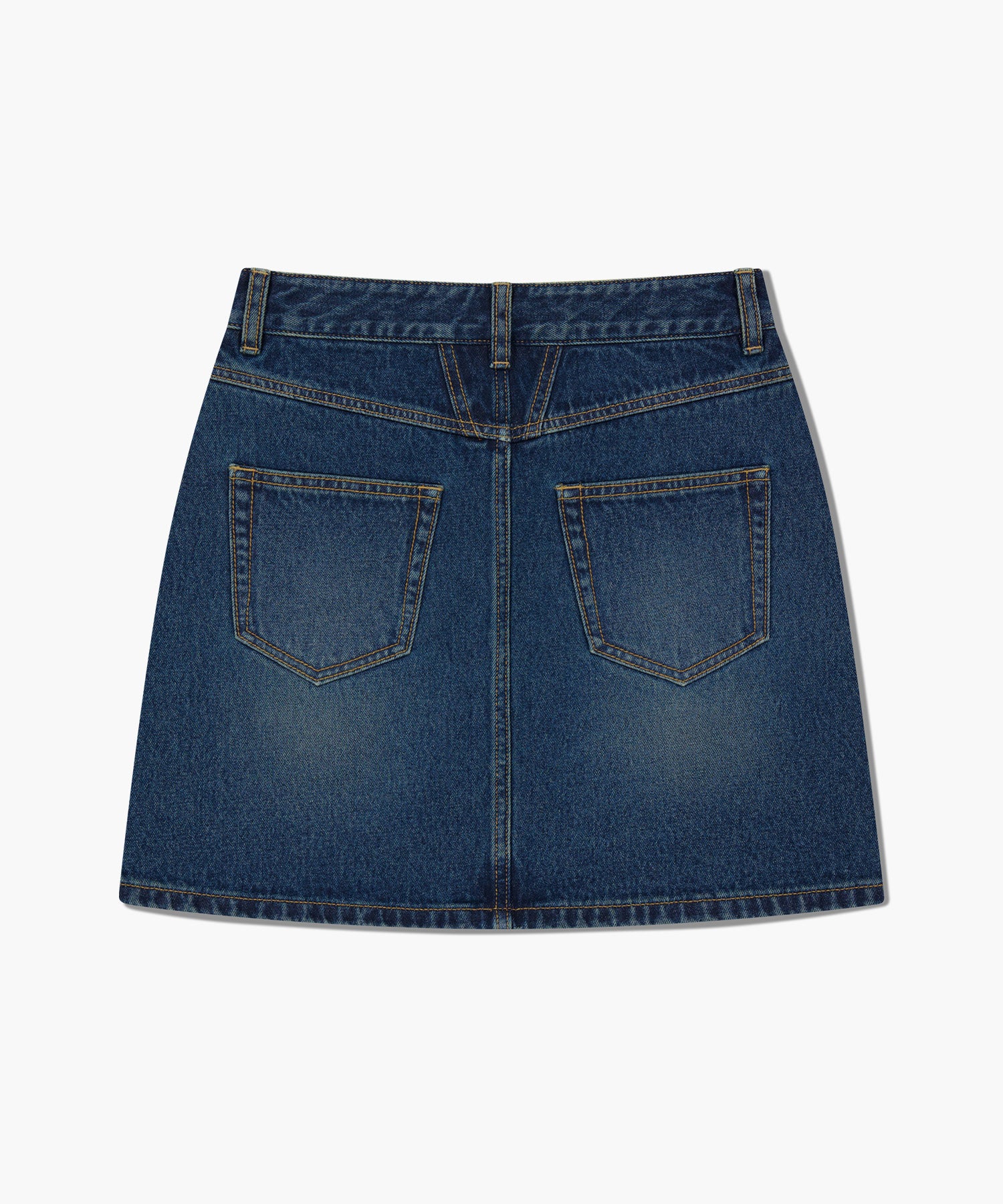 W DENIM MINI SKIRT