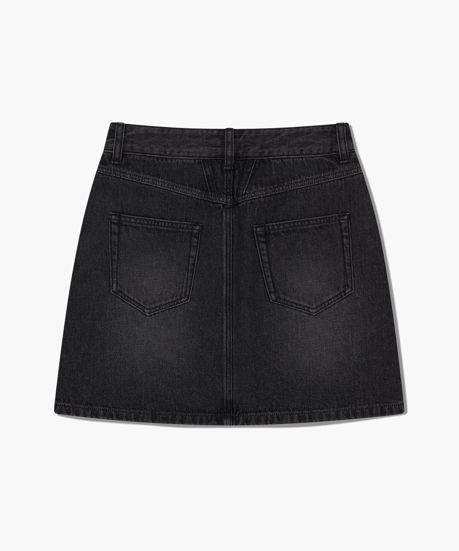 W DENIM MINI SKIRT