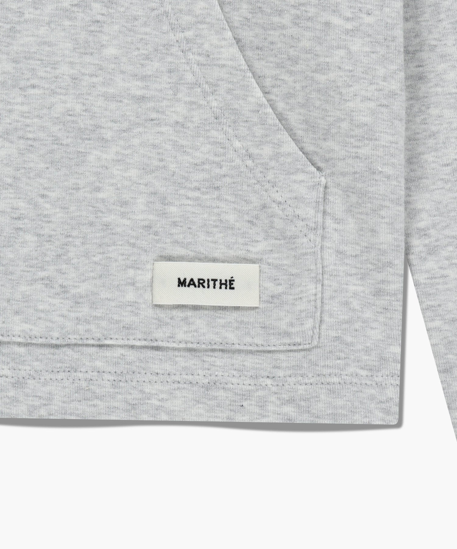 W BASIC HOODIE LONG SLEEVE