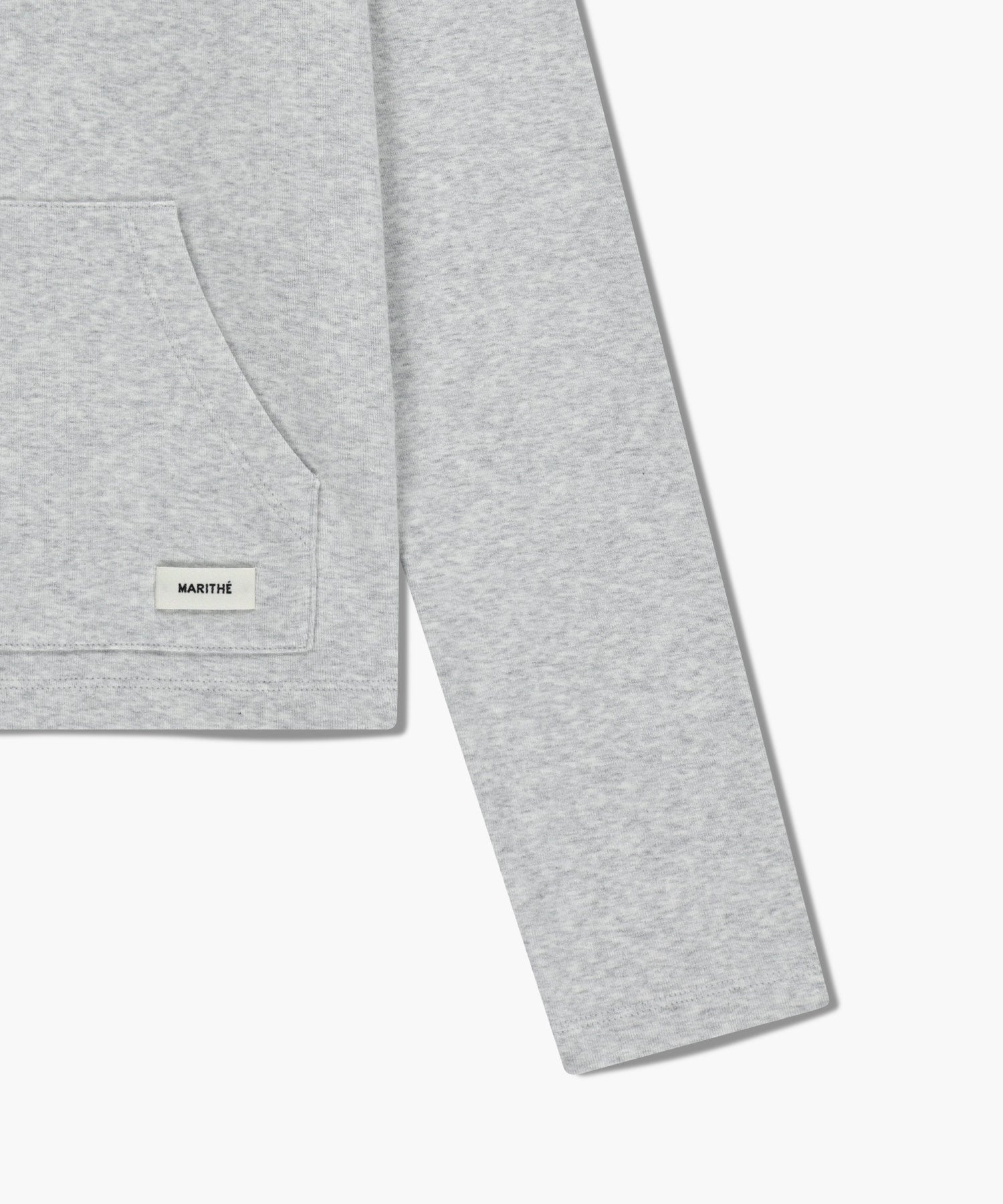 W BASIC HOODIE LONG SLEEVE