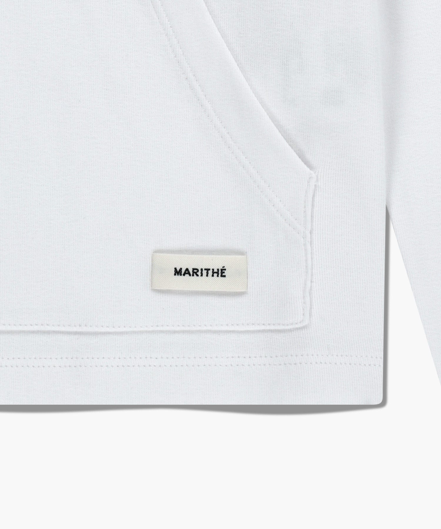 W BASIC HOODIE LONG SLEEVE