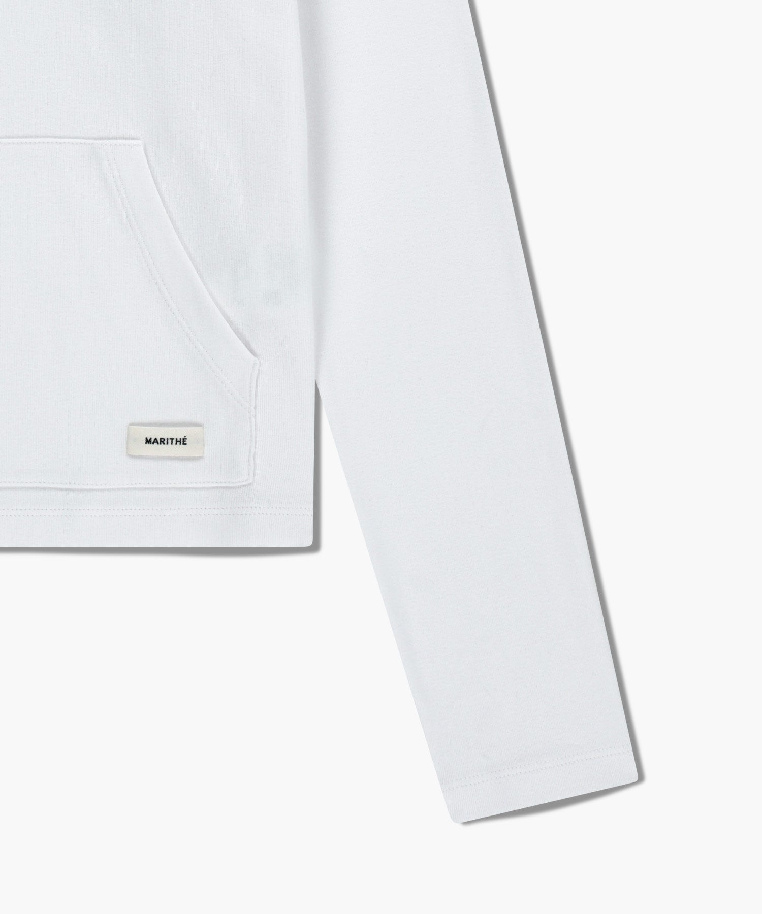 W BASIC HOODIE LONG SLEEVE