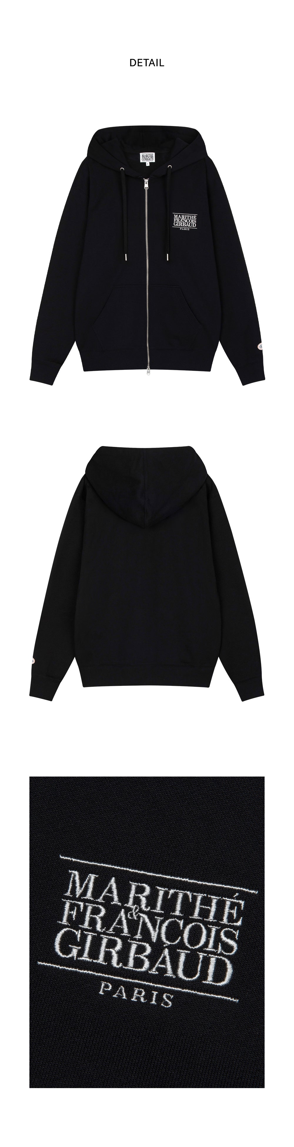 CLASSIC LOGO HOODIE ZIP UP
