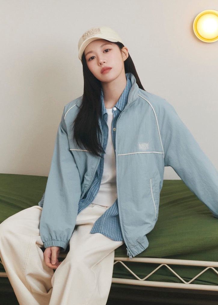 CLASSIC LOGO HIGH NECK WIND JACKET