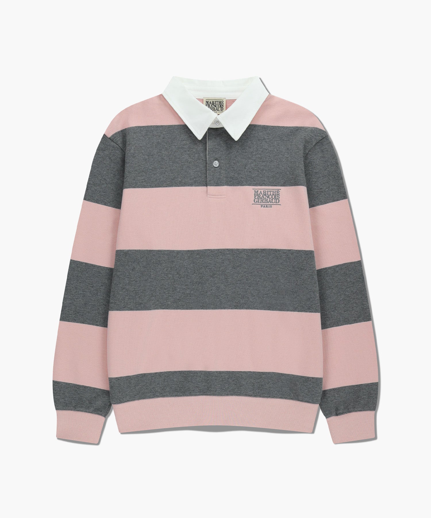 STRIPE RUGBY SWEATSHIRT