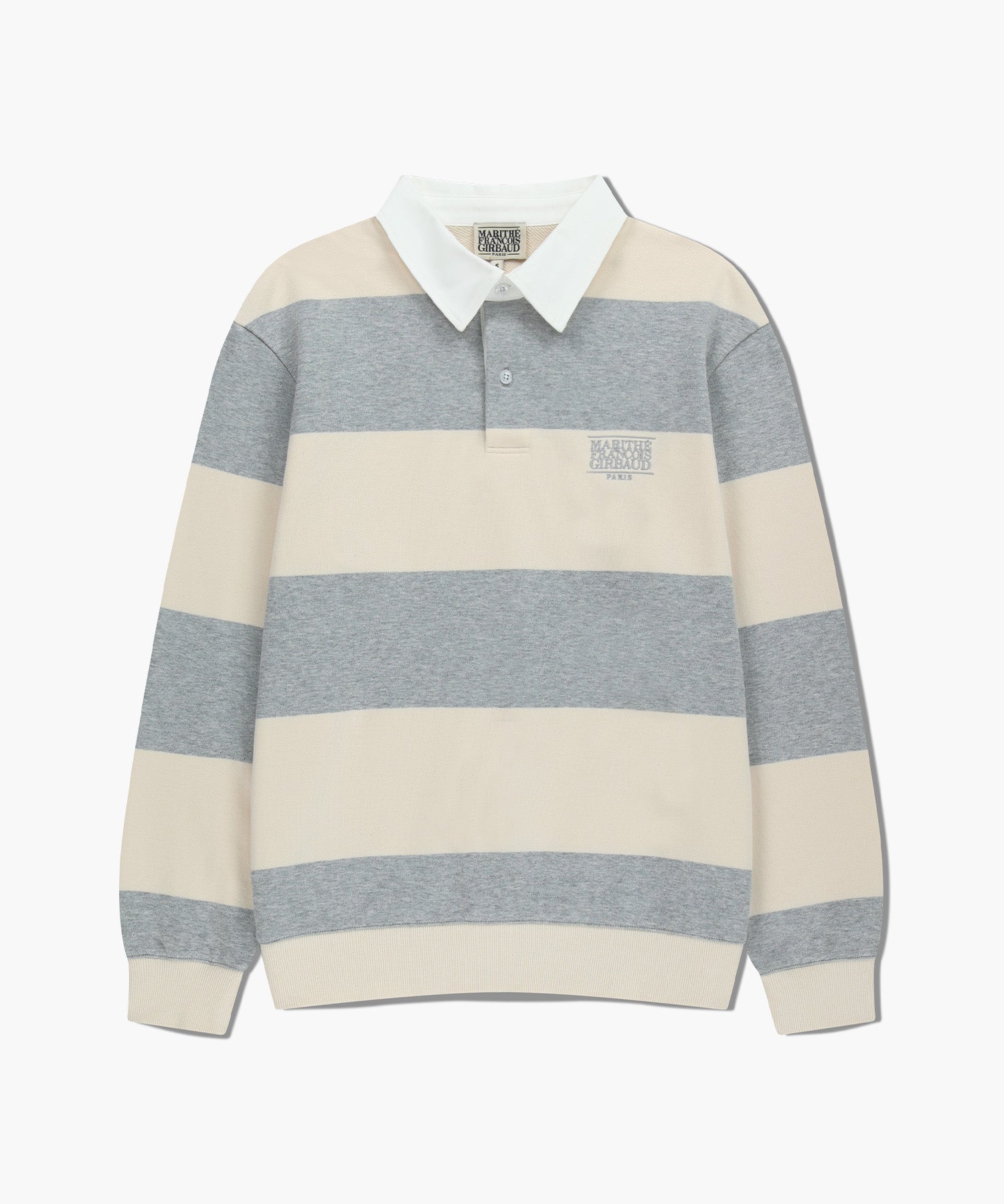 STRIPE RUGBY SWEATSHIRT